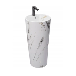 Rea Blanka Marble Marble Matt lavabo freestanding - ulteriore SCONTO 5% con codice REA5