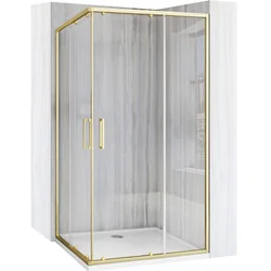 Rea City 80x100 Brushed Gold tuš kabina