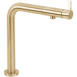 REA COLE Gold Brushed Kitchen Faucet