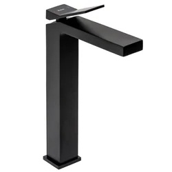 REA DUET Mezclador Lavabo Alto Negro