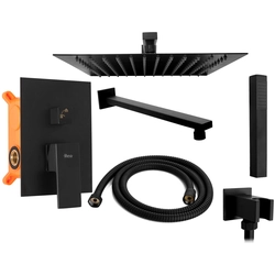 REA Fenix ​​Black + Box built-in shower set