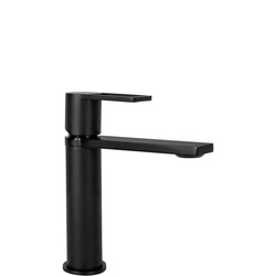 REA FLIP Black Low washbasin faucet