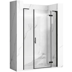 Rea Hugo shower door 130 Black