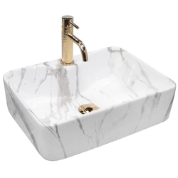 REA Kelly Marmo built-in sink