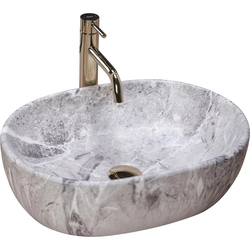 Rea Lara Stone countertop washbasin - EXTRA 5% DISCOUNT WITH CODE REA5