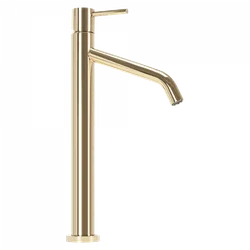 Rea Level high gold washbasin faucet - Additionally 5% discount with code REA5
