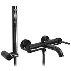 Rea Lungo black metallic bathtub faucet - Additionally 5% discount with code REA5