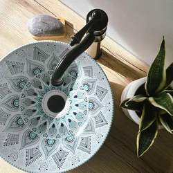 Rea Mandala countertop washbasin