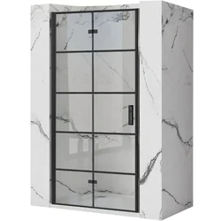 Rea Molier Black shower doors 110