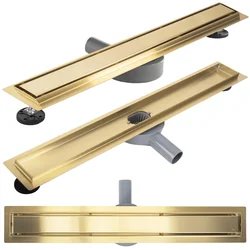 REA Neox pro Linear Drain BRUSHED GOLD 70