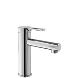 REA PIXEL Chrome Basin Mixer Low