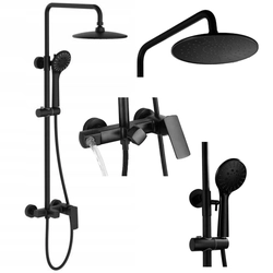 REA Roger DOUCHE Set Mat Zwart