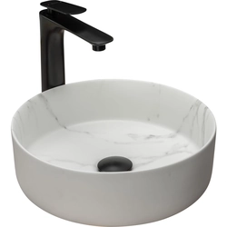 Rea Sami Marble Mat bordplade håndvask - yderligere 5% RABAT med kode REA5