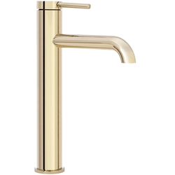 REA SPOT Gold Rubinetto Lavabo Alto Oro