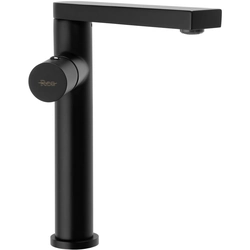 REA TAP tall washbasin mixer black