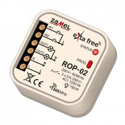 Receptor radio încastrat 2-kanałowy Tip:ROP-02