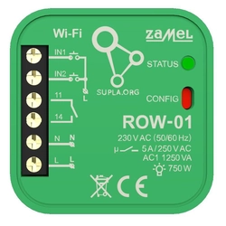 Recessed WI-FI receiver 1-kanałowy, two-way,ROW-01
