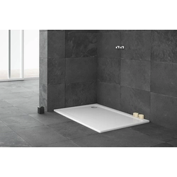 Receveur de douche en acier 3,5 cm SP-5 avec support en polystyrène Kaldewei avec revêtement 100 x 100 cm