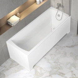 Rechteckige Badewanne Ravak Classic II, 170x70 schneeweiß