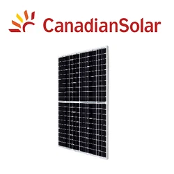 Recipiente de estrutura preta Canadian Solar CS6R 410 W