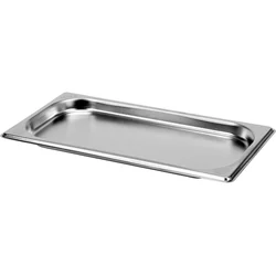 RECIPIENTE GASTRONÔMICO GN EM ​​AÇO INOX 1/3 20