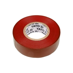 Red insulating tape 19 mm x 20 m Yato YT-8166
