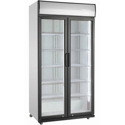 Refrigerated Cabinet Glass Display Case 590l 880h