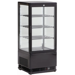 Refrigerated display case | confectionery | countertop | RT80B (RT79 Black)