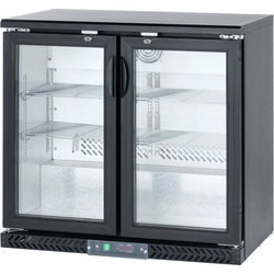 Refrigerated display case for two-door bottles 254L Stalgast