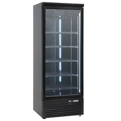 Refrigerating cabinet with glass DC614BB | 614 l | 750x710x2003 mm