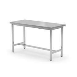 Reinforced central table without shelf 1800 x 800 x 850 mm POLGAST 111188 111188
