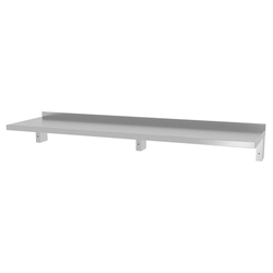 Reinforced Stainless Steel Shelf 200x40 Polgast 383204-3