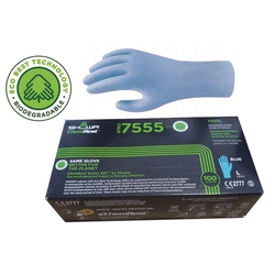 Rękawiczki jednorazowe SHOWA 7555 nitryl, zielony,100 szt
