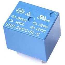 Relais SRD-05VDC-SL-C 5-pin 10A 250VAC 5V