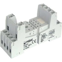 Relpol Relay socket R4 GZT4 gray (856050)