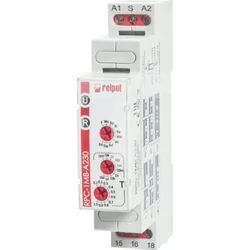 Relpol Relé temporizador 1P 1sek-10dni 230V AC 50/60 Hz multifunción RPC-1MB-A230 863200