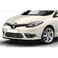 Renault Fluence - Króm csíkok Krómozott Grill Dummy Lökhárító Tuning