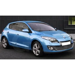 Renault Megane Hatch -Chromowane Listwy Chrome Grill Atrapy Zderzaka Tuning