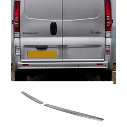 Renault TRAFIC - CHROME strips, deurdeksel, kofferbak