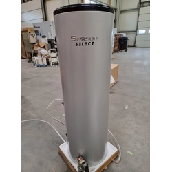 Réservoir d'eau chaude en acier inoxydableECS 300L réchauffeur 3kW batterie 2,6 m2