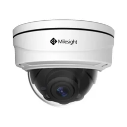 Resolução da câmera de vigilância IP Dome 8MP Lente IR varifocal 50 Microfone com tecnologia Milesight MS-C8172-FPE