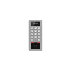 RFID proximity reader s tipkovnico 2MP PIN/notranja/zunanja kartica Hikvision mikrofonska kartica - DS-K1T502DBWX