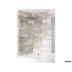 Riho Scandic shower wall 200x120x29.2 cm, chrome GC77200