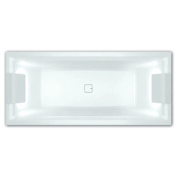 Riho Still Square LED cadă încorporată din acril 170 x 75 cm + sifon