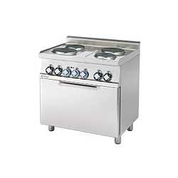 RM | Cocina eléctrica con horno RM CF4-68 ET 4-płytowa 8,62 kW