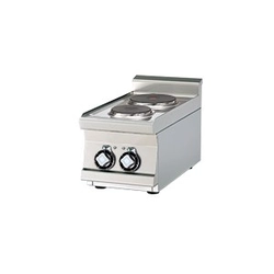 RM | Cocina eléctrica TOP RM PCT-63 ET 2-płytowa 3 kW