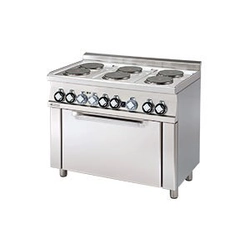 RM | Cuisinière électrique avec four RM CF6-610 ET 6-płytowa 11,62 kW