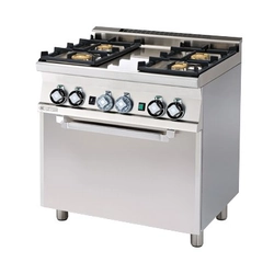 RM | Gas cooker with electric ovenRM CF4-68 GEM 4-palnikowa 18 kW