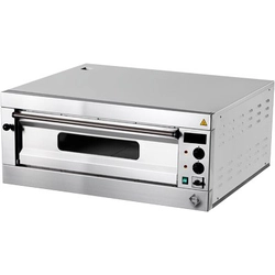 RM GASTRO | Horno para pizza 6x33 cm fondo/superior de arcilla refractaria