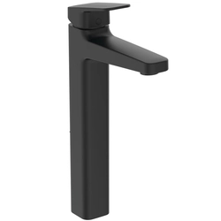 Robinet de lavabo Ideal Standard Ceraplan, H250 sans robinet de fond, Silk Black noir mat
